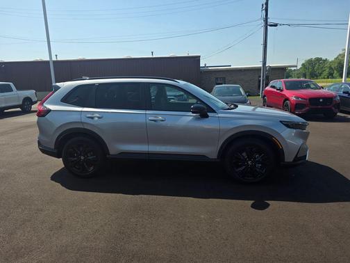 Solar Silver Metallic 2026 Honda CR-V Hybrid Sport Touring