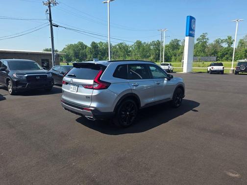Solar Silver Metallic 2026 Honda CR-V Hybrid Sport Touring