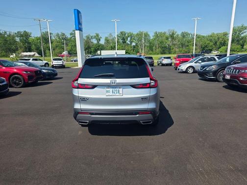 Solar Silver Metallic 2026 Honda CR-V Hybrid Sport Touring