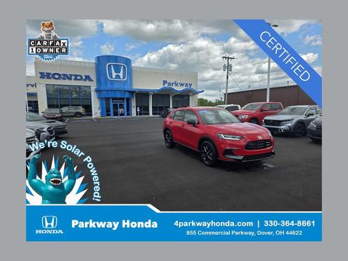 Milano Red 2025 Honda HR-V Sport