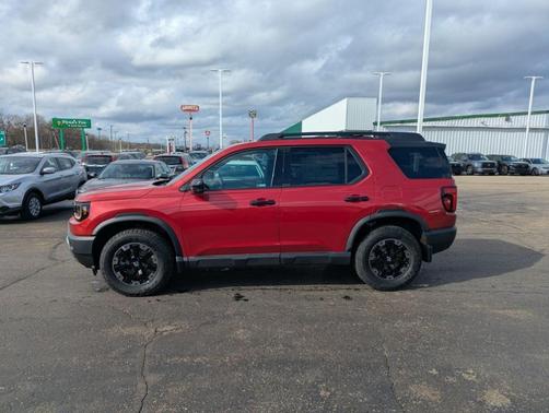 Radiant Red Metallic II 2026 Honda Passport TrailSport Elite