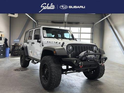 Bright White Clearcoat 2015 Jeep Wrangler Unlimited Sahara