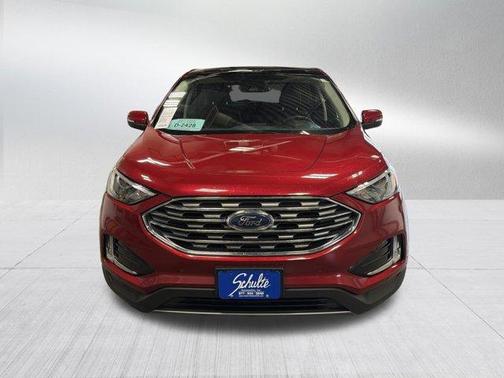 Rapid Red Metallic Tinted Clearcoat 2022 Ford Edge Titanium