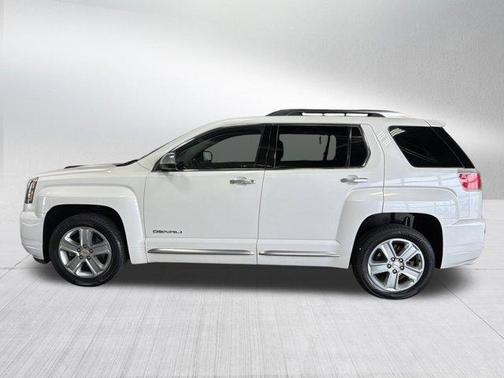 White Frost Tri-Coat 2017 GMC Terrain Denali
