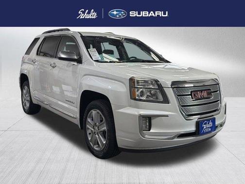 White Frost Tri-Coat 2017 GMC Terrain Denali