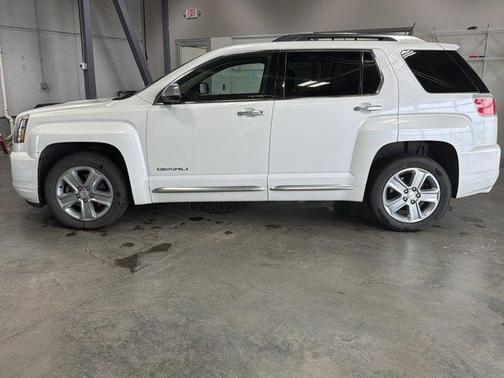 White Frost Tri-Coat 2017 GMC Terrain Denali