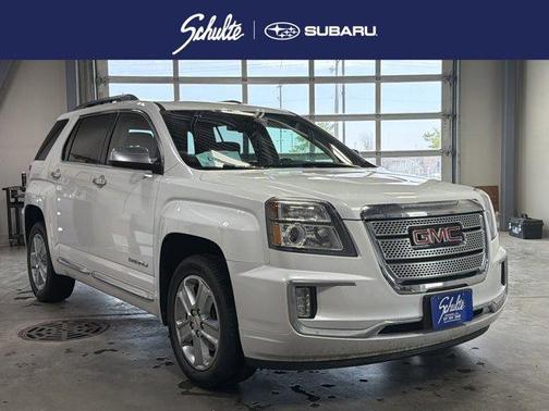 White Frost Tri-Coat 2017 GMC Terrain Denali