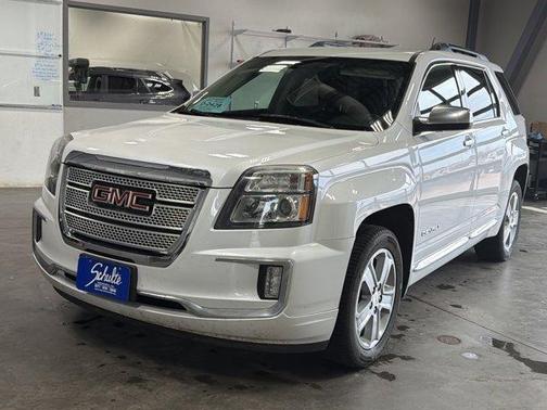 White Frost Tri-Coat 2017 GMC Terrain Denali