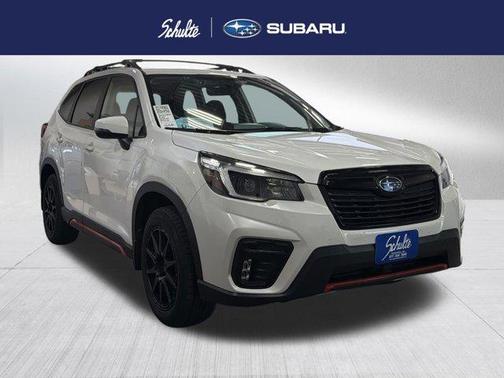 Crystal White Pearl 2021 Subaru Forester Sport