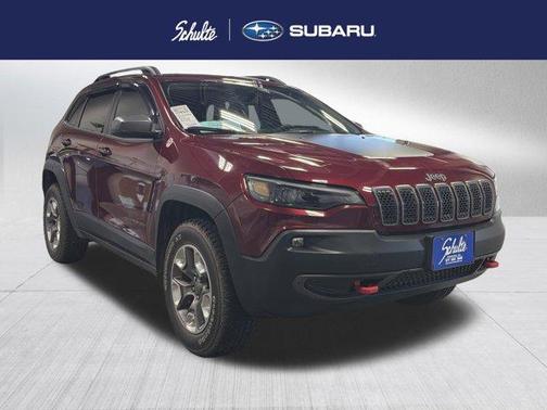 Velvet Red Pearlcoat 2019 Jeep Cherokee Trailhawk