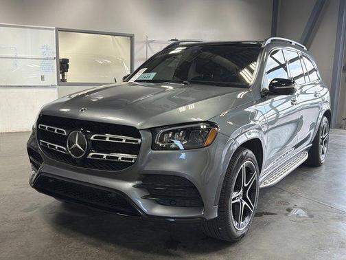 Gray Metallic 2021 Mercedes-Benz GLS 580 Base 4MATIC