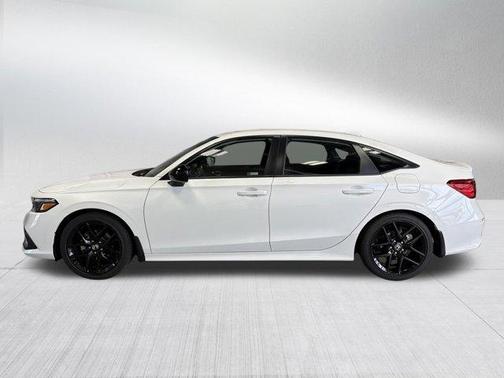 Platinum White Pearl 2024 Honda Civic Sport