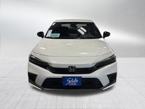 Platinum White Pearl 2024 Honda Civic Sport