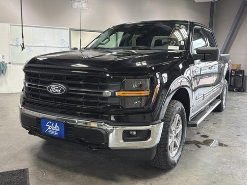 Agate Black Metallic 2025 Ford F-150 XLT