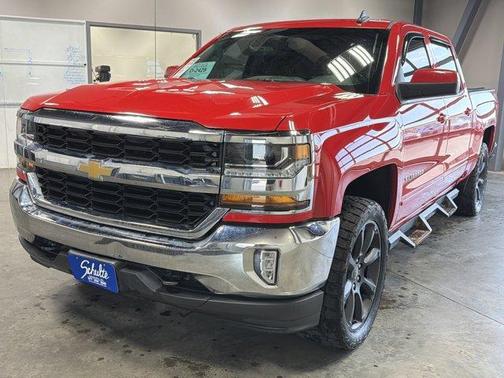 Red 2017 Chevrolet Silverado 1500 LT