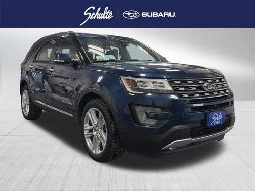 Blue Jeans Metallic 2017 Ford Explorer Limited
