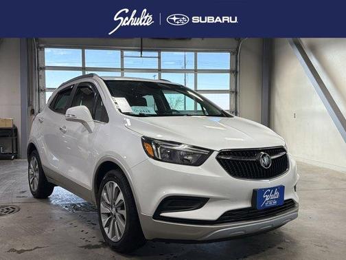 White Frost Tri-Coat 2018 Buick Encore Preferred