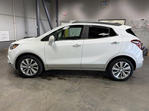 White Frost Tri-Coat 2018 Buick Encore Preferred