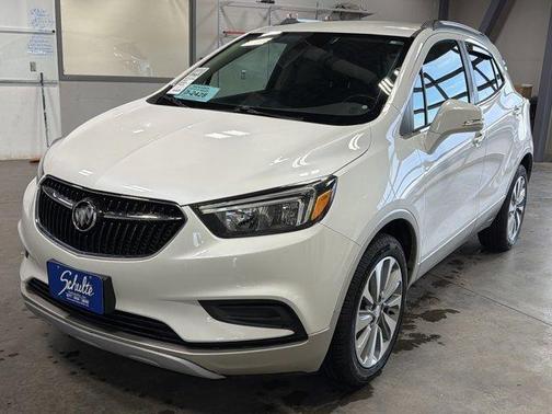 White Frost Tri-Coat 2018 Buick Encore Preferred