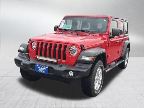 Firecracker Red Clearcoat 2021 Jeep Wrangler Unlimited Sport