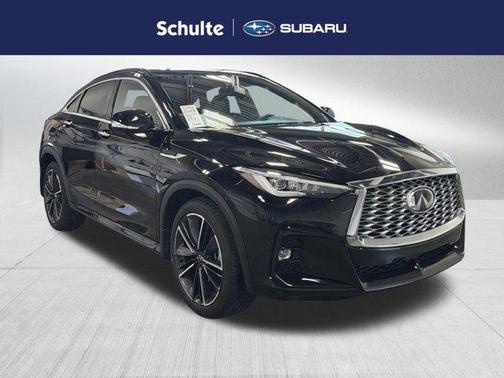 Black Obsidian 2023 INFINITI QX55 ESSENTIAL