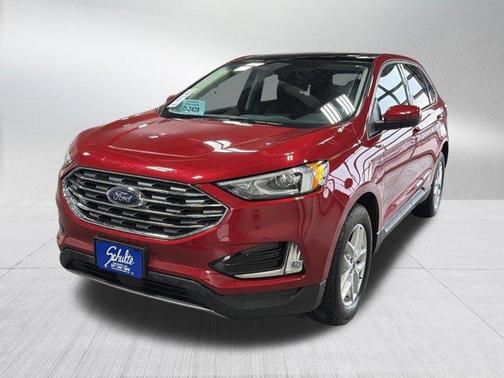 Rapid Red Metallic Tinted Clearcoat 2022 Ford Edge SEL