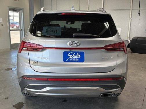 Shimmering Silver 2022 Hyundai SANTA FE Limited