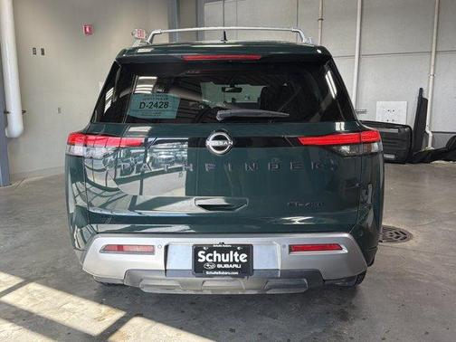 Obsidian Green 2023 Nissan Pathfinder SL