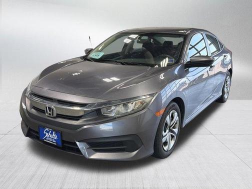 Gray 2017 Honda Civic LX