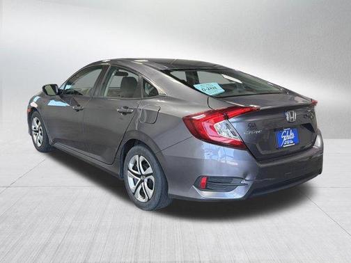 Gray 2017 Honda Civic LX