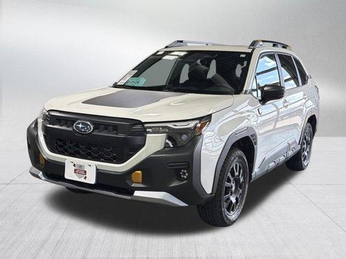 Crystal White Pearl 2026 Subaru Forester Wilderness