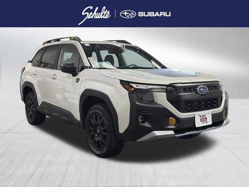 Crystal White Pearl 2026 Subaru Forester Wilderness