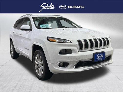 Bright White Clearcoat 2018 Jeep Cherokee Overland