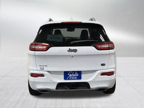 Bright White Clearcoat 2018 Jeep Cherokee Overland