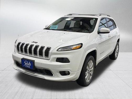 Bright White Clearcoat 2018 Jeep Cherokee Overland