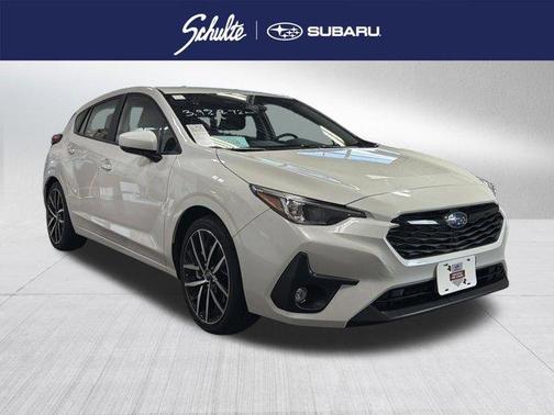 Crystal White Pearl 2025 Subaru Impreza Sport