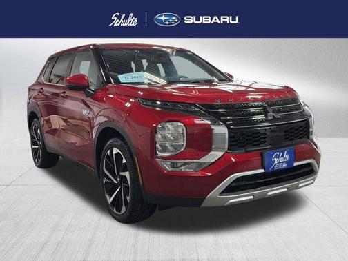Diamond Red 2025 Mitsubishi Outlander PHEV SE