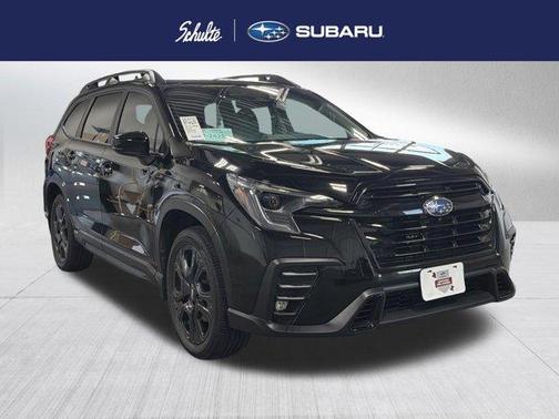 Crystal Black Silica 2025 Subaru Ascent Onyx Edition Touring