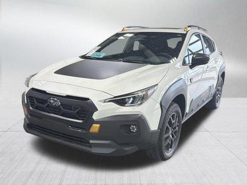 Crystal White Pearl 2025 Subaru Crosstrek Wilderness