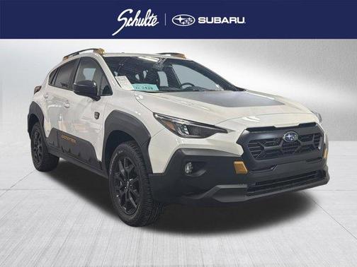 Crystal White Pearl 2025 Subaru Crosstrek Wilderness