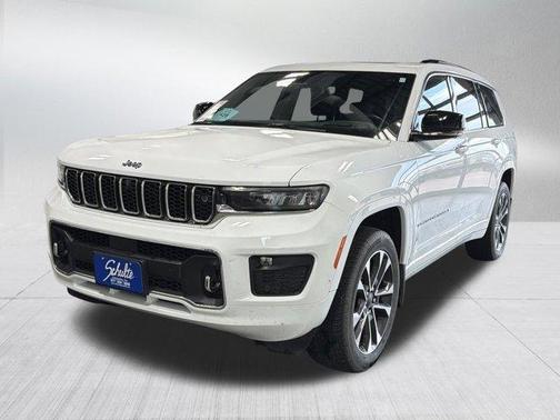 Bright White Clearcoat 2022 Jeep Grand Cherokee L Overland