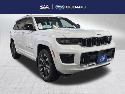 Bright White Clearcoat 2022 Jeep Grand Cherokee L Overland