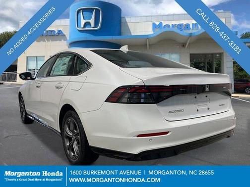 Platinum White 2026 Honda Accord Hybrid EX-L