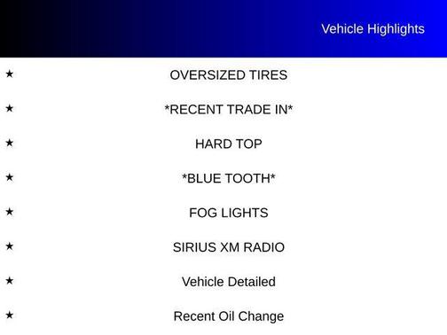 Chief Clearcoat 2017 Jeep Wrangler Unlimited Sport