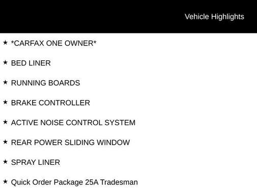 2019 RAM 1500 Tradesman