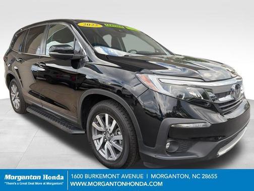 Crystal Black Pearl 2022 Honda Pilot 2WD EX-L