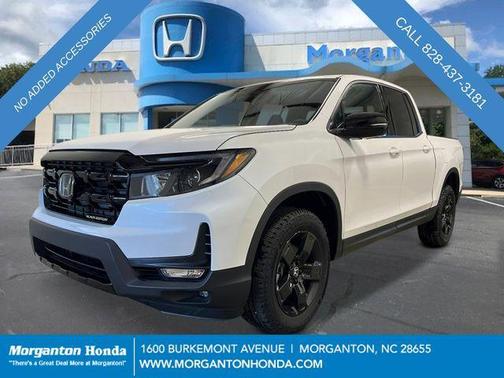 Platinum White 2026 Honda Ridgeline Black