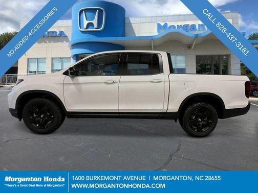 Platinum White 2026 Honda Ridgeline Black