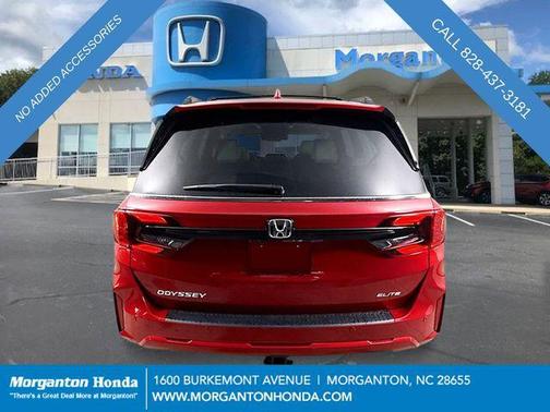 Radiant Red Metallic II 2026 Honda Odyssey Elite