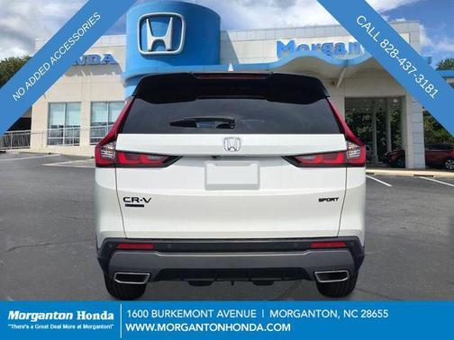 Platinum White 2026 Honda CR-V Hybrid Sport-L FWD